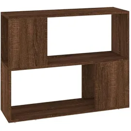 vidaXL Ty TV Möbel 80 x 24 x 63 cm Braun Holzwerkstoff