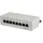 Logilink NP0016A 8 Port Netzwerk-Patchbox CAT 6 1 HE Bestückt