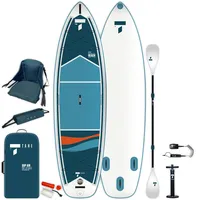 SUP Set Stand up Paddle aufblasbar 10 ́6 - Tahe Beach Air SupYak blau, EINHEITSFARBE, EINHEITSGRÖSSE
