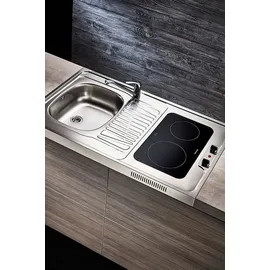 PYRAMIS Pantryabdeckung 1B 1D 100 cm Glaskeramik