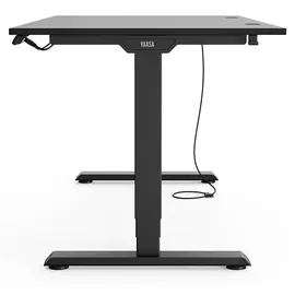 Yaasa Schreibtisch Desk Essential 160 x 80 cm Dunkelgrau/Schwarz