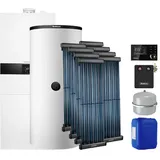 Buderus GBH172i-24 T100S, SL132, Brennwertsystem, 8 x SKR10 CPC, RC310