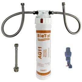 BieTal Aktivkohle Trinkwasserfilter Unterbau Wasserfiltersystem