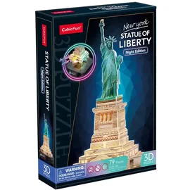 Cubic Fun CUBICFUN - 3D Puzzle Freiheitsstatue LED 79 Teile