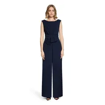 Vera Mont Damen Jumpsuit mit weitem Bein Night Sky,48 - 48