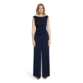 Vera Mont Damen Jumpsuit mit weitem Bein Night Sky,48 - 48