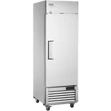Vevor Gewerbe-Gefrierschrank 570 L, Gefrierschrank mit Einzeltür, Edelstahl-Gefrierschrank mit automatischer Abtauung, 3 verstellbaren Ablagen, Temperaturregelung von -25 bis -15 °C und 4 Rädern