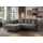 MID.YOU Eckcouch Cord 4-Sitzer Grau