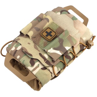 Rapid Deployment Medizinisches Erste-Hilfe-Set Tasche Taktische MOLLE IFAK Aufbewahrungstasche Zweiteiliges System Outdoor Sport Jagd Tasche