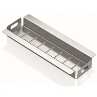 PYRAMIS Resteschale 11 x 3 cm Edelstahlfarbe