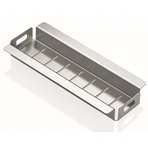 PYRAMIS Resteschale 11 x 3 cm Edelstahlfarbe