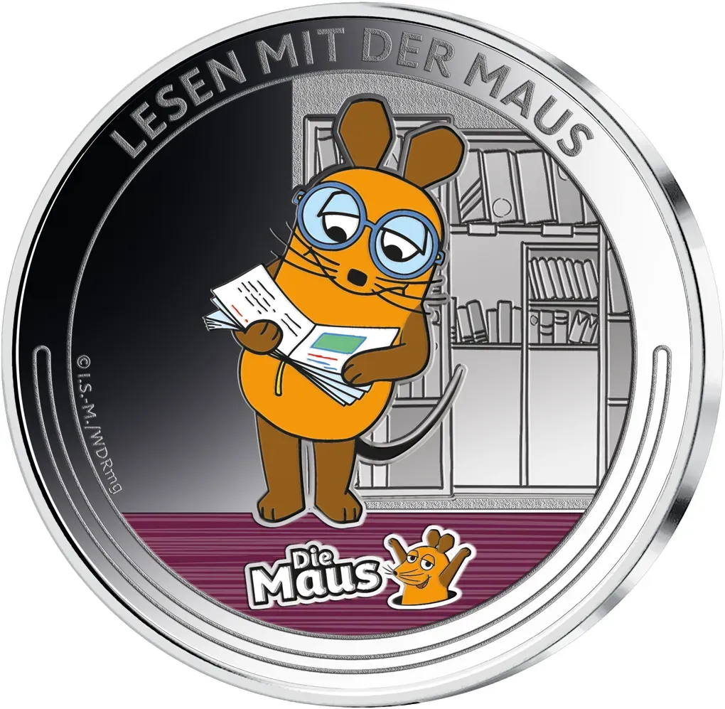 Offizielle Silber-Jubiläumsausgabe "DieMaus - Lesen mit der Maus“