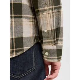 JACK & JONES Hemd in Dunkelgrün - L