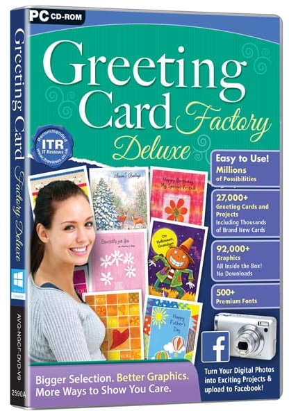 Greeting Card Factory Deluxe 9, English