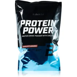 BioTechUSA Protein Power Sojaproteinisolat Geschmack Chocolate 1000 g