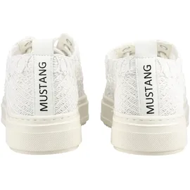 Mustang Shoes Damen Plateau-Sneaker Weiß 40