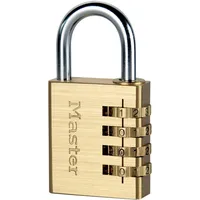 Master Lock mm breites Vorhngeschloss mit individuell einstellbarer Zahlenkombination;