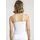 CALIDA Spaghettitop CALIDA "Benefit Women", Damen, Gr. S (40/42), weiß, Single Jersey, Obermaterial: 94% Baumwolle, 6% Elasthan, unifarben, normal hüftbedeckend, V-Ausschnitt, Tops, V-Ausschnitt, Single Jersey Qualität, elastisch, bequem, Basic