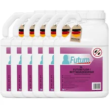 Futum 6x5L Bettwanzen- / Flohspray 30 l Spray