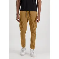 Alpha Industries Cotton Twill Jogger Freizeithose für Herren khaki