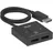 Club 3D DisplayPort 2-in-1 Bi-Direktional Switch 8K Schwarz