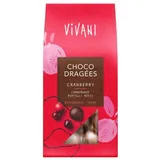Vivani Choco Dragées Cranberry bio