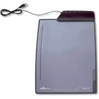 Durable Schreibunterlage USB Hub sw 330x405mm m transp Register