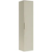 Badplaats Badezimmerschrank, Rimini mit 1 Tür Cashmere - 38 x 33 x 170 cm Badezimmer, Badezimmerschränke, Hochschränke