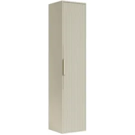 Badplaats Badezimmerschrank, Rimini mit 1 Tür Cashmere - 38 x 33 x 170 cm Badezimmer, Badezimmerschränke, Hochschränke