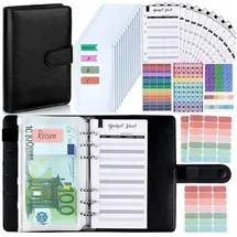 ANYUKE Budget Planner A6 Binder Geldumschläge