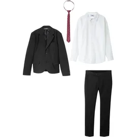 bonprix Anzug Set 4-tlg schwarz 146