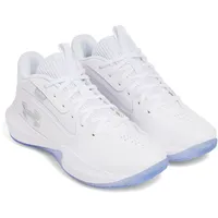 Under Armour Lockdown 7 Basketballschuhe 103 - white/white/metallic silver 40.5