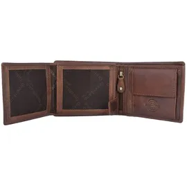 GREENLAND Nature Soft & Safe Geldbörse Herren braun