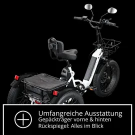 remington-fahrrad R100 20 Zoll RH 38 cm weiß