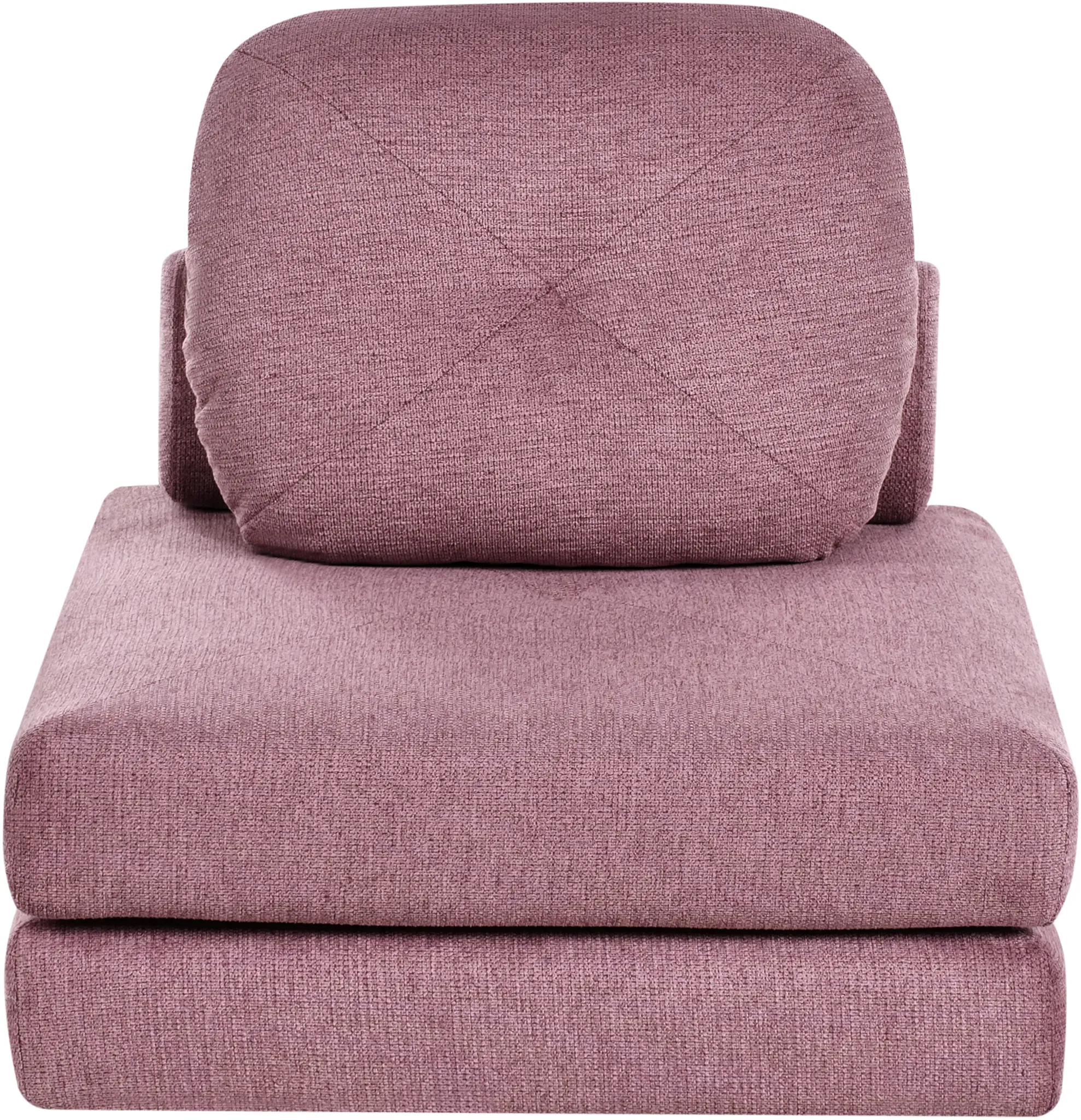 1-Sitzer Schlafsofa OLDEN Stoff Rosa