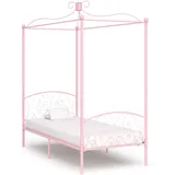 vidaXL Himmelbett 100 x 200 cm Rosa