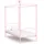 vidaXL Himmelbett 100 x 200 cm Rosa