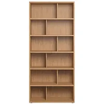 miliboo Bücherregal 60 x 30 x 180 cm Eiche