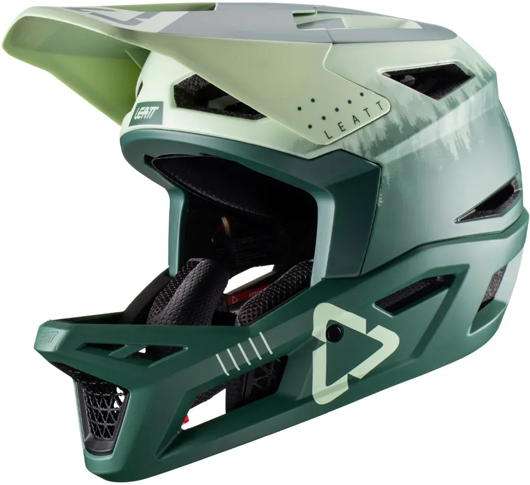 Leatt MTB Gravity 4.0 Green Downhill Helm, groen, L Voorman