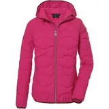 KILLTEC G.I.G.A. DX Damen Steppjacke mit Kapuze/Funktionsjacke ist wasserabweisend GW 21 WMN QLTD JCKT, himbeere, 44,