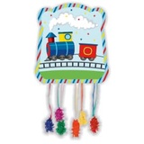 CONVER PARTY - Piñata Lil Train - Partyartikel - Kinderpartys, Geburtstage und Feiern - Zugdekoration - 33x28CM
