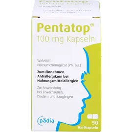 Pädia GmbH Pentatop 100 mg Kapseln Hartkapseln
