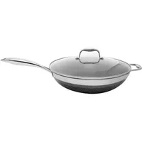 kohersen Wok Mit Deckel Kohersen Black Cube 32cm 5,1l Antihaftbeschichtung