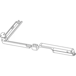 GEZE Handhebel weiß - 26887