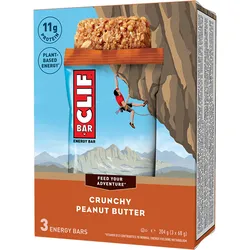 Energie Riegel Crunchy Peanut Butter 3 × (68 g) - Clif Bar EINHEITSGRÖSSE