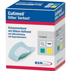 CUTIMED Siltec Sorbact PU-Verb.15x15 cm