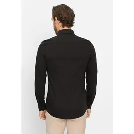 Olymp Level Five body fit, Hemd 24 / Seven extra Langer Arm", Jersey Stretch schwarz 40