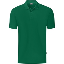 Jako Organic Poloshirt grün 164