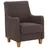 Sessel Palmera Mikrofaser 70 x 93 x 75 cm Braun mit Federkern