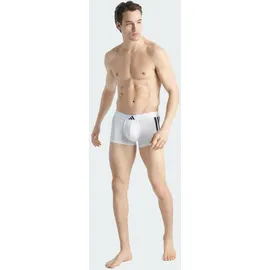 adidas Trunk Active Flex Cotton 3 Stripes in black/white / Pant Herren - 2er Pack
